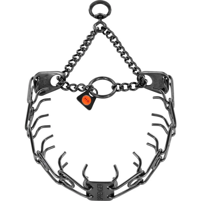 Euro Joe Sprenger Black Training Collar 4.0 Mm With Swivel