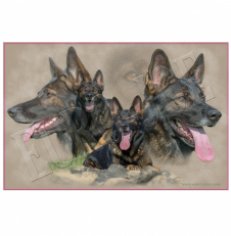 Euro Joe Transfer "German Shepherd" 001