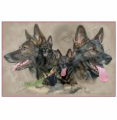 Euro Joe Transfer "German Shepherd" 001