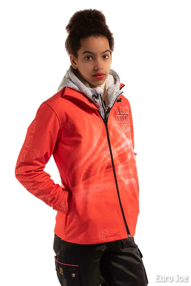 Softshell Vest "I Am Euro Joe" Ladies - Image 2