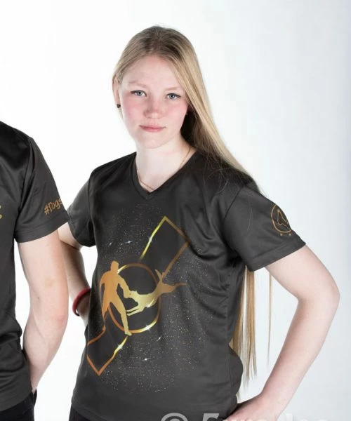 Euro Joe T-shirt With Golden Print