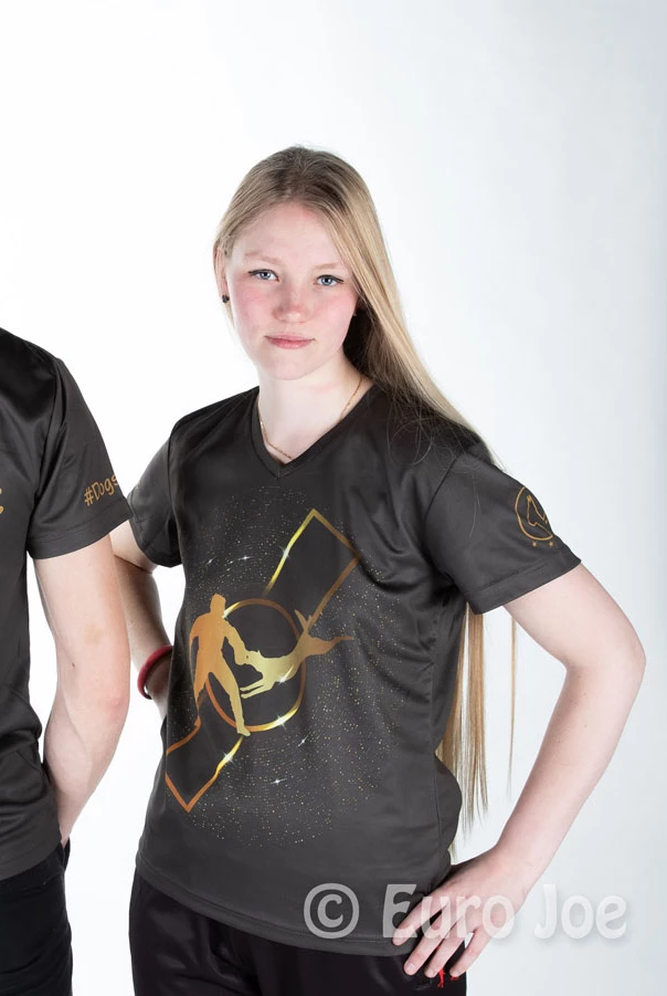 Euro Joe T-shirt With Golden Print