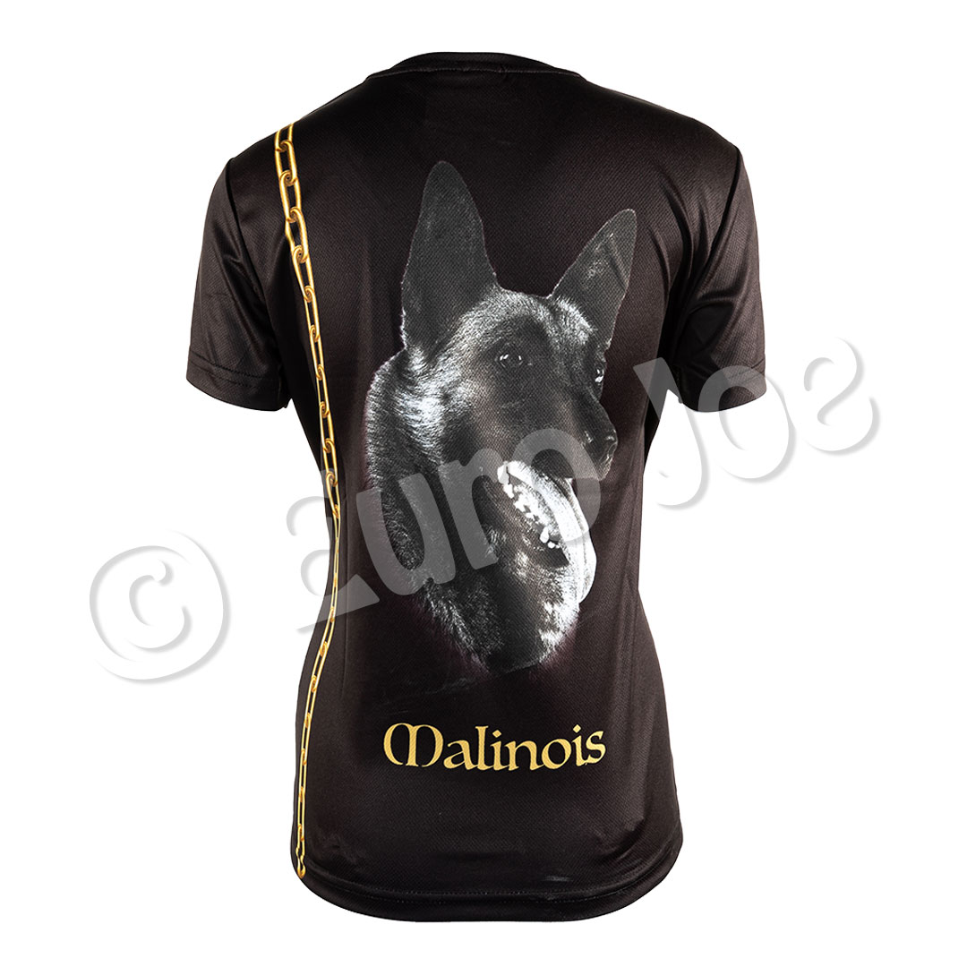 T-shirt with Malinois Euro Joe T-shirt With Malinois -EURO JOE SHOP T shirt mech dames02