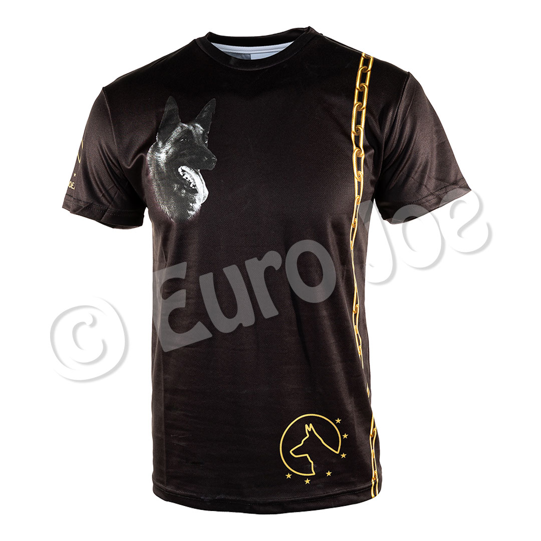 T-shirt with Malinois Euro Joe T-shirt With Malinois -EURO JOE SHOP T shirt mech heren01