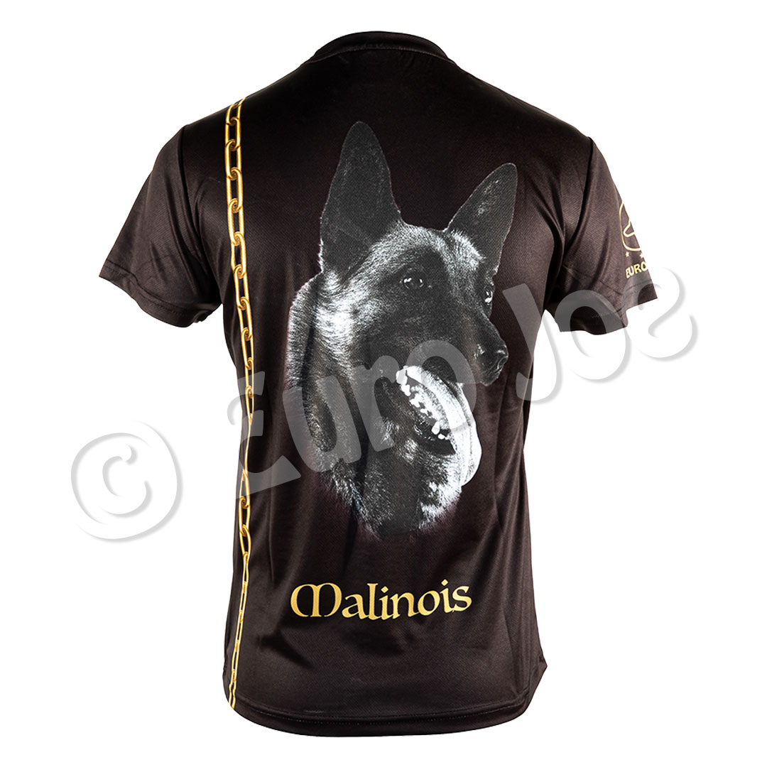 T-shirt with Malinois Euro Joe T-shirt With Malinois -EURO JOE SHOP T shirt mech heren02