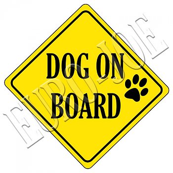 Dog on board Euro Joe Dog On Board -EURO JOE SHOP dog on board