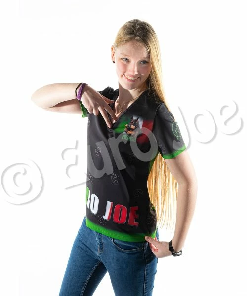 Euro Joe T-Shirt With Italian Flag (Women)