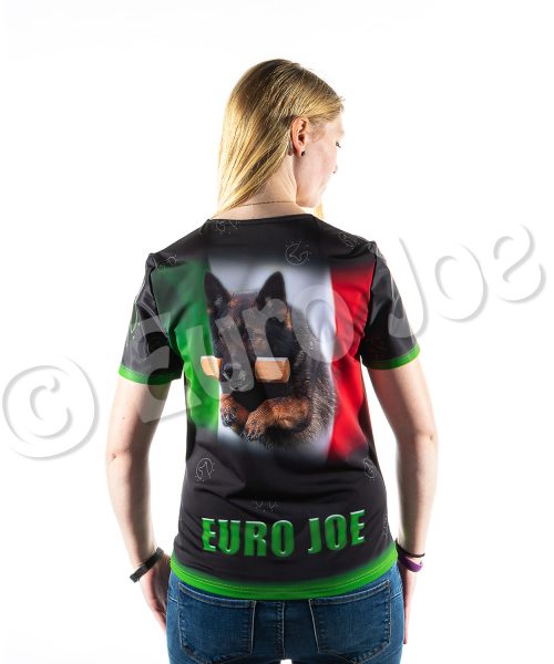 Euro Joe T-Shirt With Italian Flag (Women) 2 Euro Joe T-Shirt With Italian Flag (Women) -EURO JOE SHOP italy 03