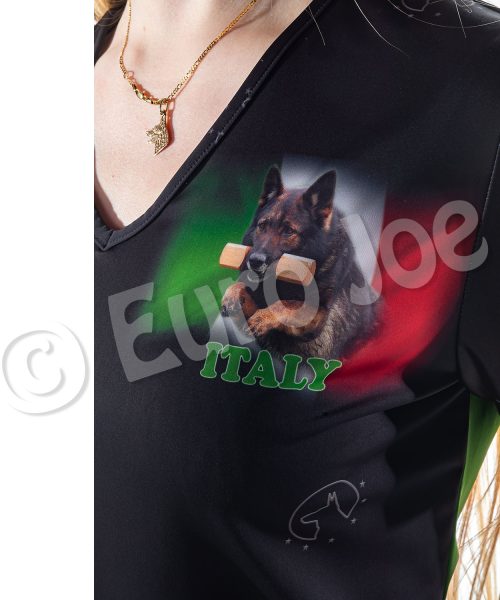 Euro Joe T-Shirt With Italian Flag (Women) 3 Euro Joe T-Shirt With Italian Flag (Women) -EURO JOE SHOP italy 04