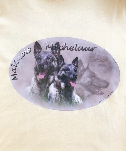 Euro Joe Classic Men's T-shirt With Malinois Print Nr.1