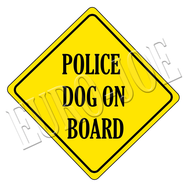 Euro Joe Police Dog On Board