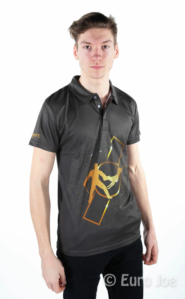 Euro Joe Polo With Golden Print