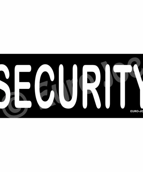 Euro Joe Badge "Security"
