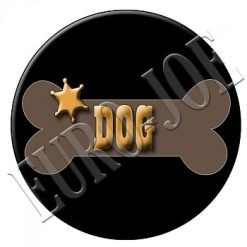 Euro Joe Sheriff Dog Bone