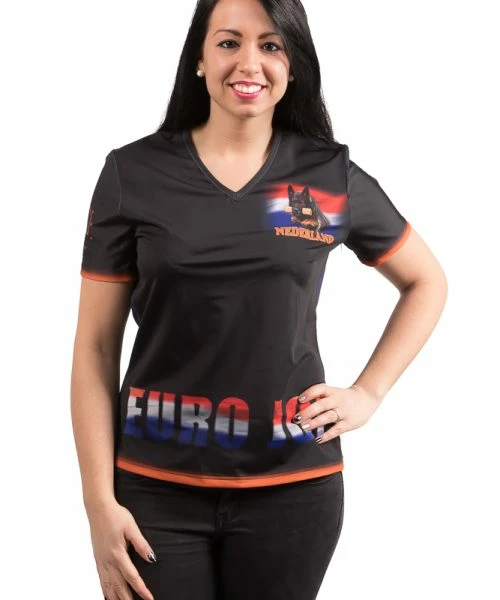 Euro Joe T-Shirt With Dutch Flag (Women)