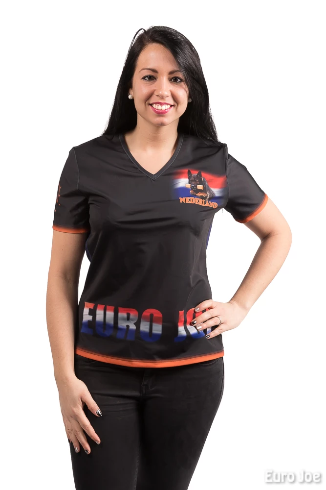 Euro Joe T-Shirt With Dutch Flag (Women)