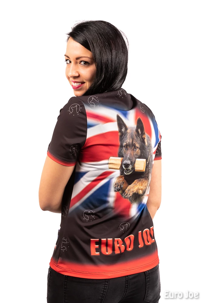 Euro Joe T-Shirt With British Flag (Women) - Image 2