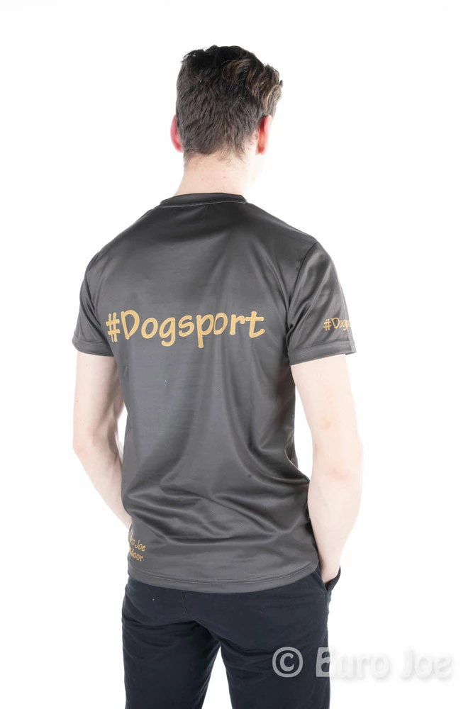 Euro Joe T-shirt With Golden Print - Image 4