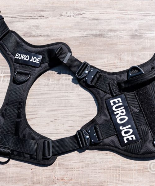 Euro Joe Nylon Harness 'Tactical' Black -EURO JOE SHOP tactical harness 28 3