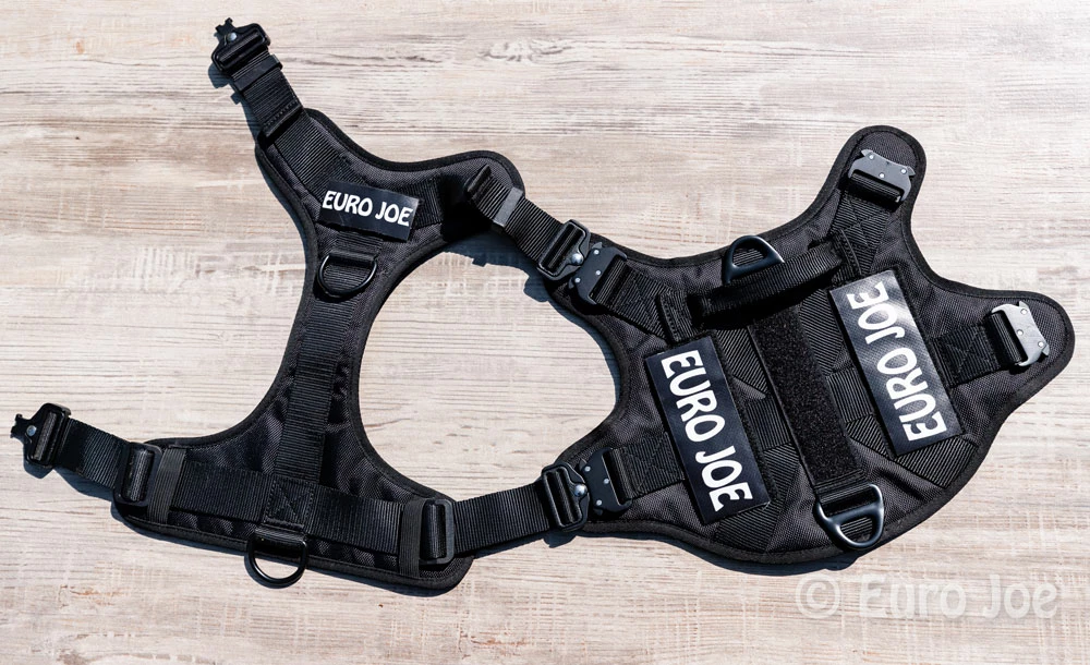 Euro Joe Nylon Harness 'Tactical' Black - Image 25
