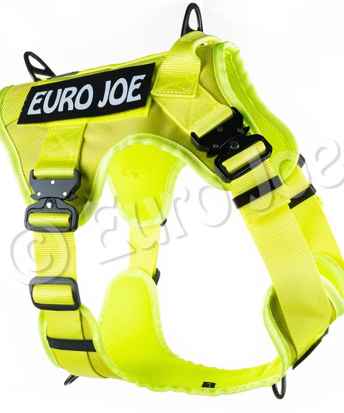 Euro Joe Nylon Harness 'Tactical' Neon Yellow