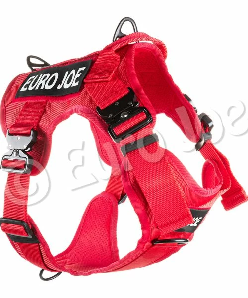 Euro Joe Nylon Harness 'Tactical' Red