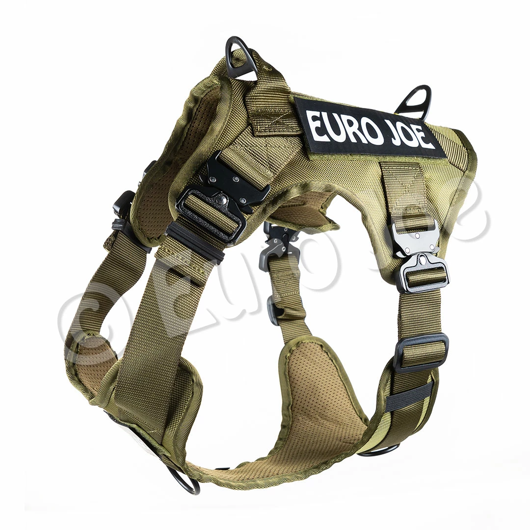 Euro Joe Nylon Harness 'Tactical' Khaki Green - Image 2