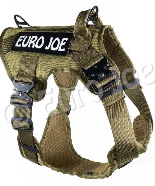 Euro Joe Nylon Harness 'Tactical' Khaki Green