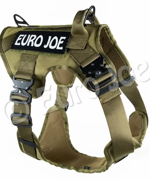 Euro Joe Nylon Harness 'Tactical' Khaki Green