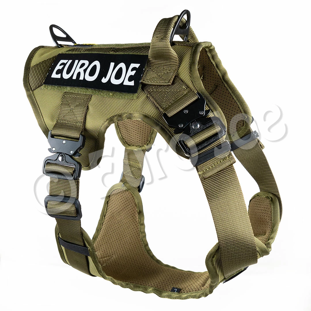Euro Joe Nylon Harness 'Tactical' Khaki Green