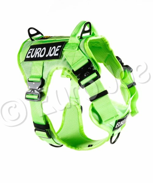 Euro Joe Nylon Harness 'Tactical' Neon Green