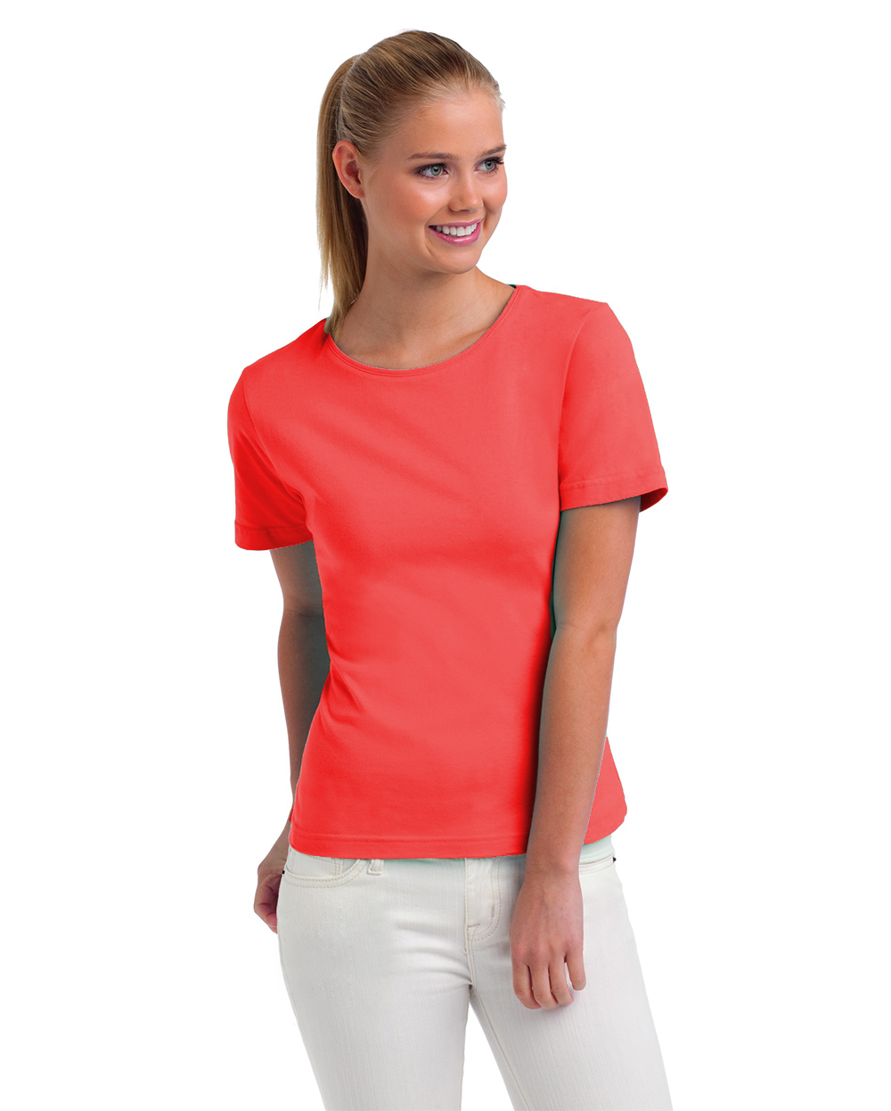 Ladies T-shirt with round wide neck with malinois print nr.3 Euro Joe Ladies T-shirt With Round Wide Neck With Malinois Print Nr.3 -EURO JOE SHOP wide neck rood 5