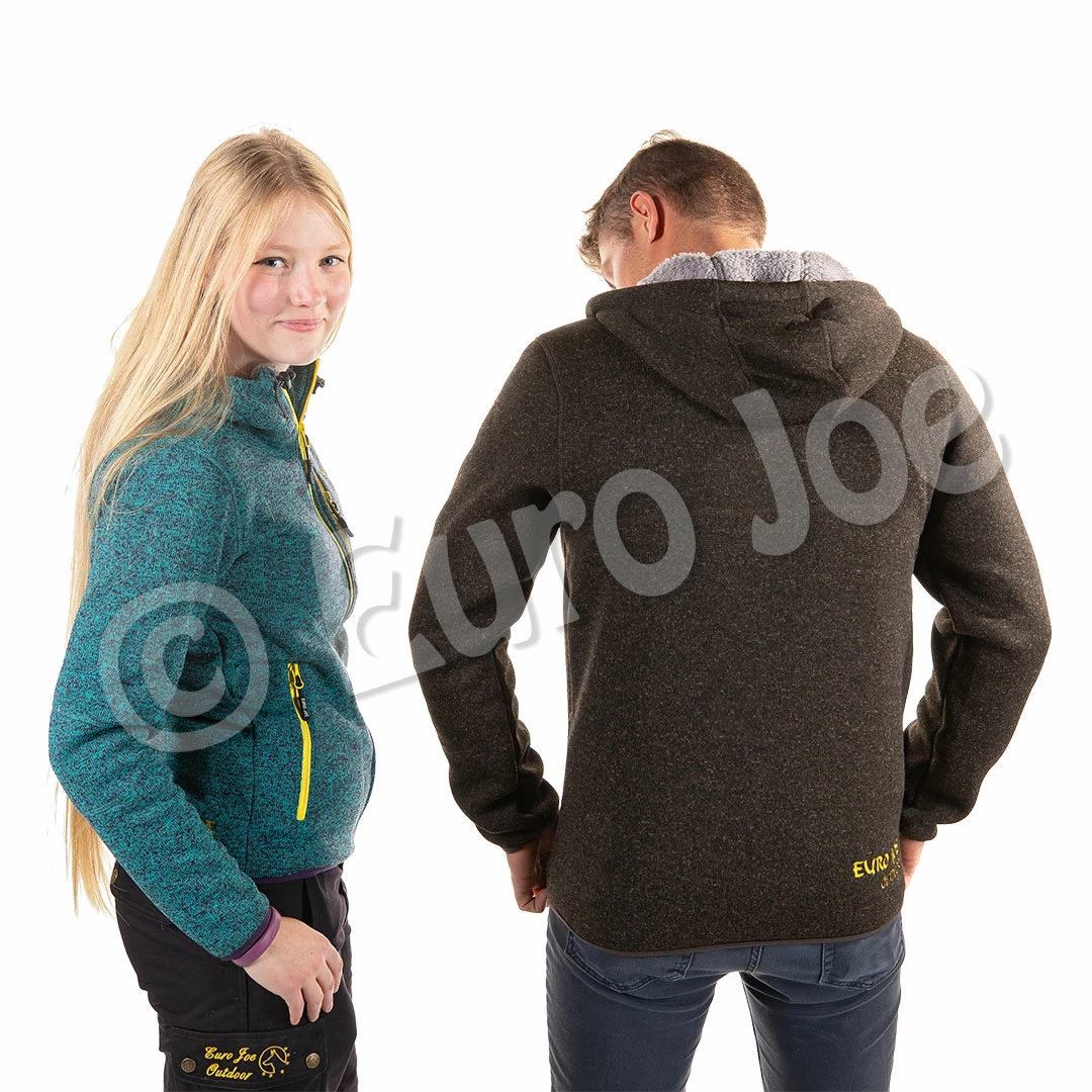 Euro Joe Fleece Jacket Wolverine 3 - Ladies - Turquoise - Image 11