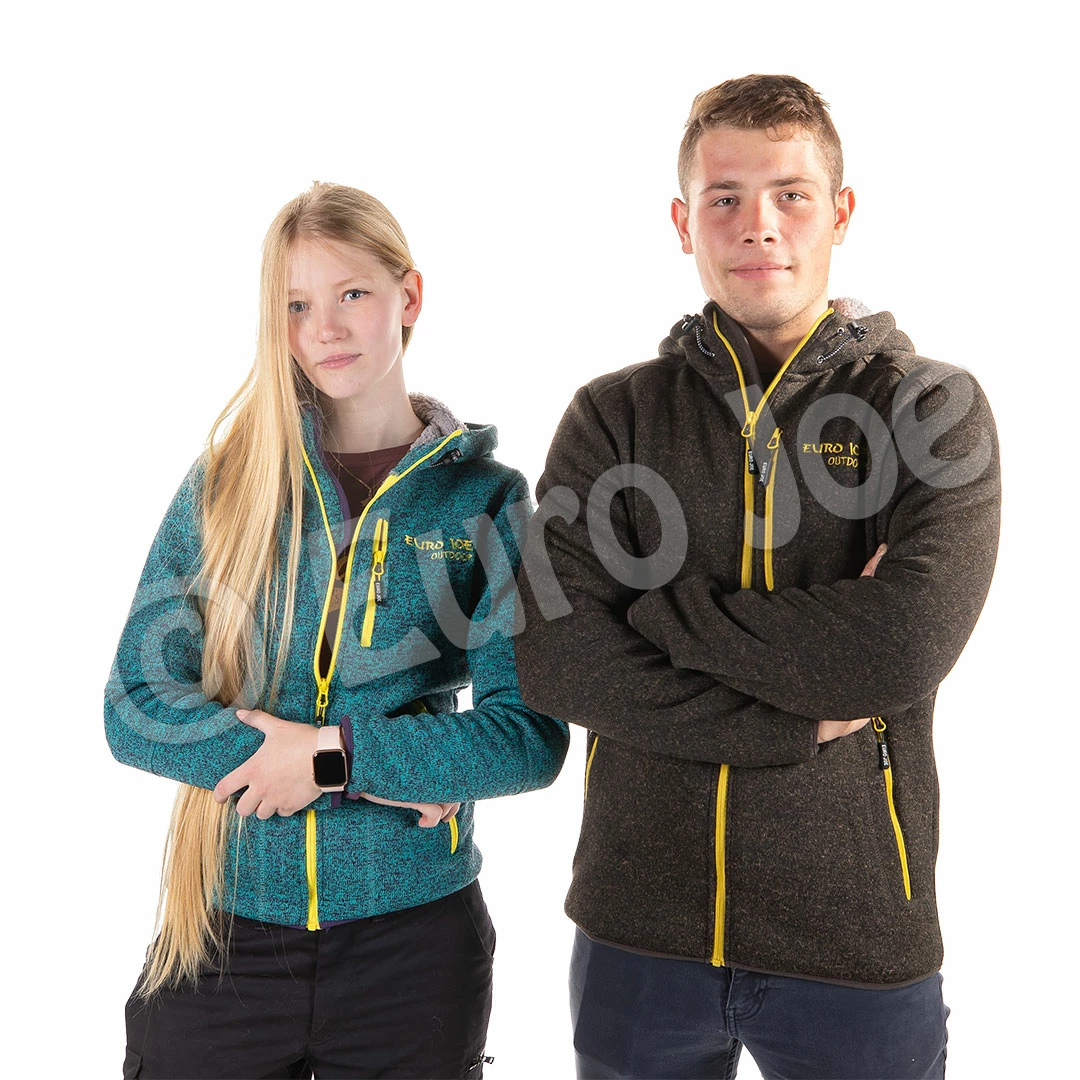 Euro Joe Fleece Jacket Wolverine 3 - Ladies - Turquoise - Image 9