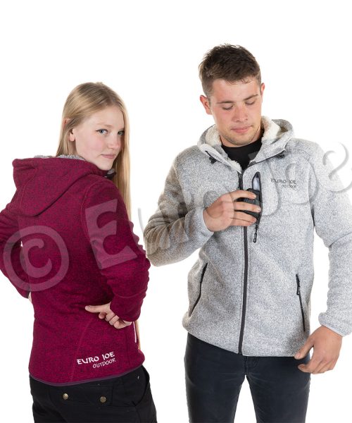 Euro Joe Fleece Jacket Wolverine 2 - Ladies - Raspberry -EURO JOE SHOP wolverine 23