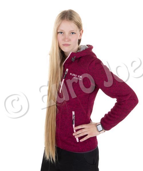 Euro Joe Fleece Jacket Wolverine 2 - Ladies - Raspberry
